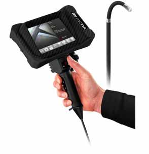 工業(yè)內窺鏡一體化手持式全屏觸摸應用場景